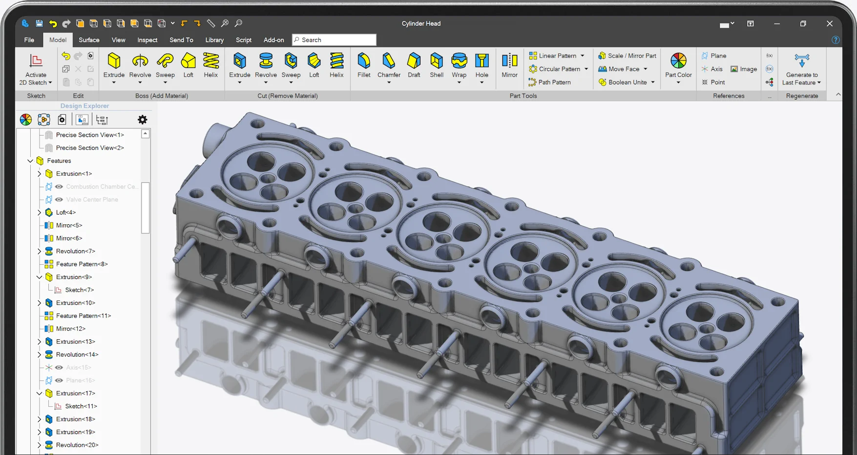 Profesyonel CAD ve 3D modelleme yazılımı