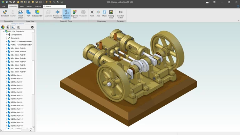 Alibre Atom3D 3B CAD Tasarım